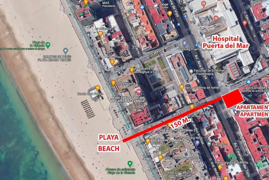 Apartamento Puerta Del Mar 카디스 외부 사진